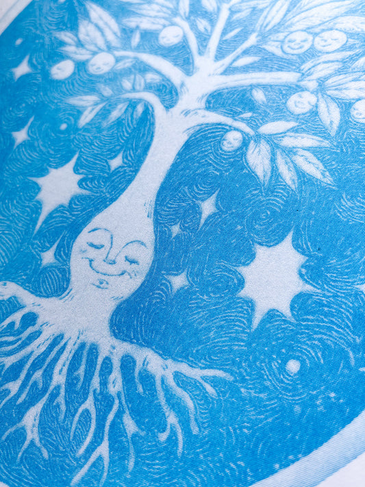 Mother of Many Risograph Print