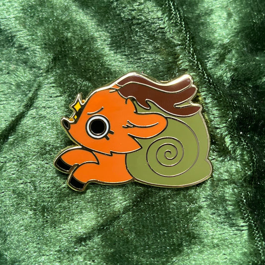 Sneer Enamel Pin