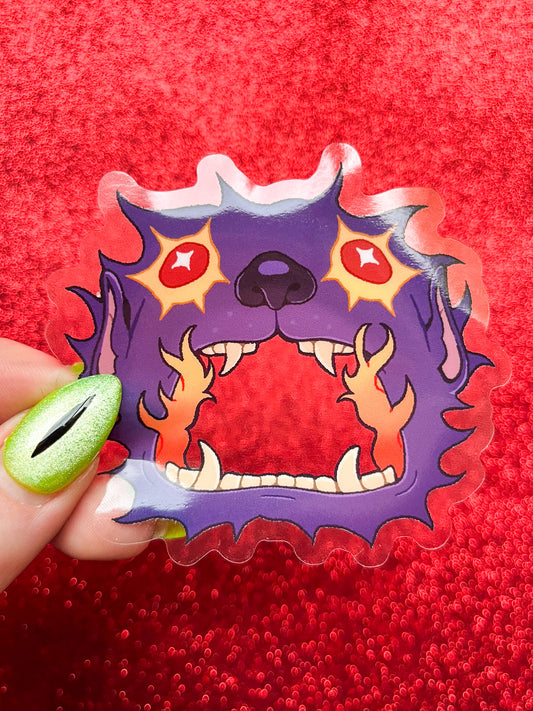 Hellmouth Clear Sticker