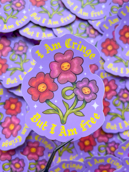 I Am Cringe Sticker
