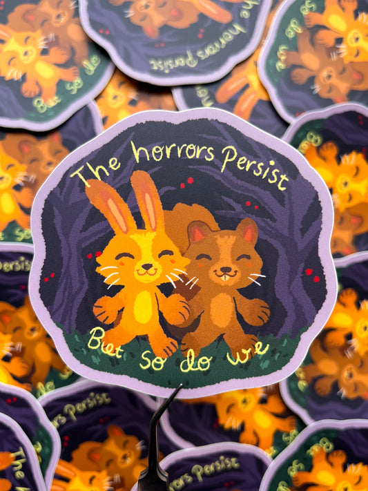 The Horrors Sticker
