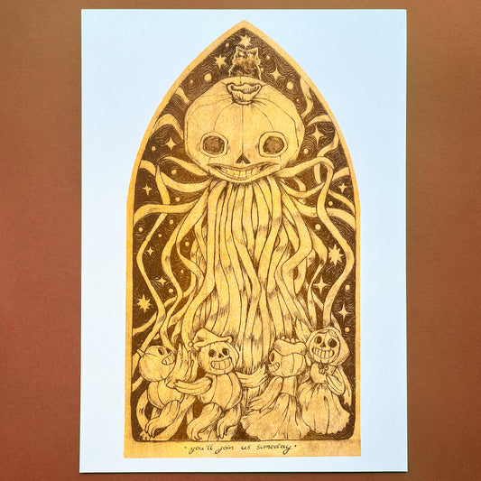 Enoch Risograph Print